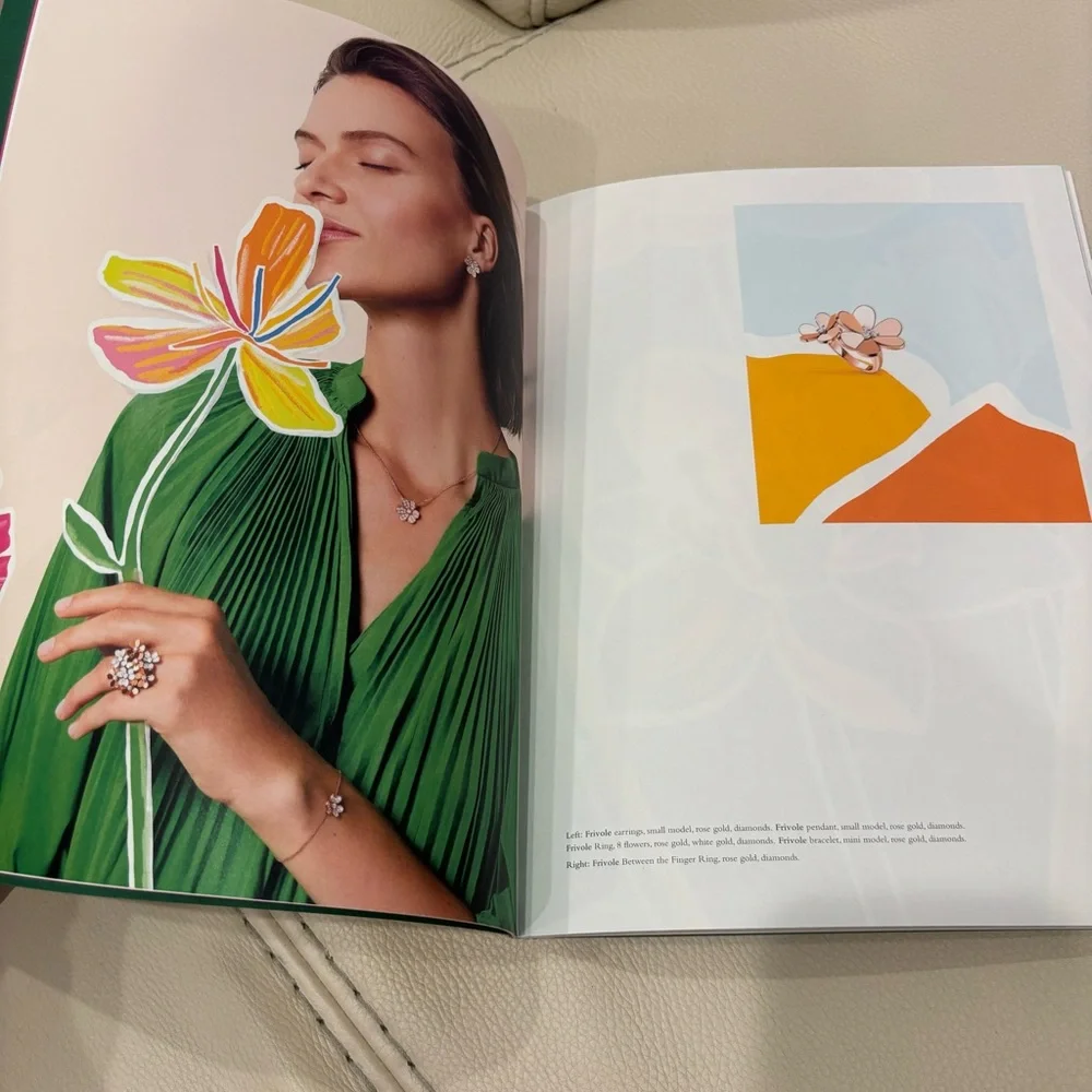 Van Cleef & Arpels VCA Spring Coffee Table Book, Catalog Frivole Collection